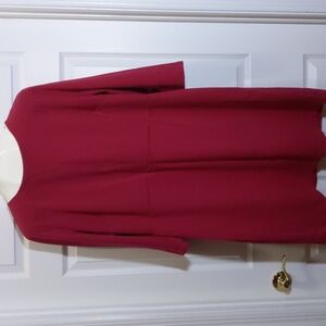 Old Navy "Ember Red" Zippered Sheath Dress, XXL